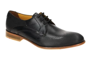LLOYD 15-096-10 Nassau Herren Businessschuhe Schn?rhalbschuhe Schwarz Blockab...