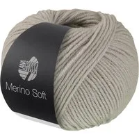 LANA GROSSA MERINO SOFT Wolle Häkelwolle, 125 m (Weiches Mischgarn aus Merinowolle und Mikrofaser), 50 g