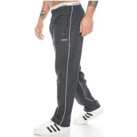 Kendindza Collection Jogginghose Kurzgröße Sport-Hose Jogging-Hose Polyester Trainingshose Lang L32 elastischer Gummizug Dehnbund Streifen
