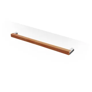 Hoesch Wand-Handtuchhalter aus wasserbeständigem Doussie Holz 690301