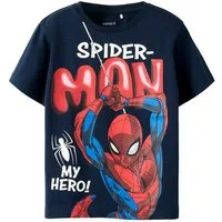Name It Kurzarmshirt NMMMARVIN SPIDER SS NREG TOP NOOS MAR Baumwollmischung, Spider-Man Druck