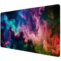speecheese Schreibtischunterlage Mystische Galaxie Schreibtischunterlage 69x31cm XXL Mauspad kosmische