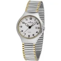 Atrium Quarzuhr A27 Damen Armbanduhr Zugband, analog klassisch schlicht deutlich Geschenkidee Senioren Ø 28 mm