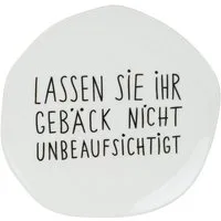 Räder Teller räder Mix & Match Teller klein Ihr Gebäck Weiß