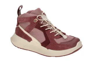 Ecco 71091261427 Kinder Sneaker in Rot Nocturn/Blush/Ruby - Wasserdicht & Atm...