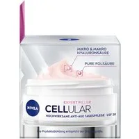 Nivea Tagescreme CELLULAR EXPERT FILLER TAGESPFLEGE LSF 30, Anti-Age, für straffere und prallere Haut