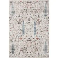 Interiyou Teppich Gent, Rechteckig, Höhe: 5 mm, Vintage Kurzflor für Wohnzimmer, Schlafzimmer, waschbar, pflegeleicht