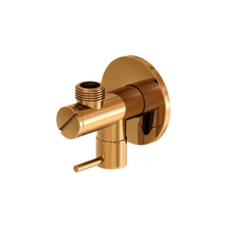 Steinberg Eckventil m. 3/8-Anschluss, rose gold, 1001640RG 1001640RG
