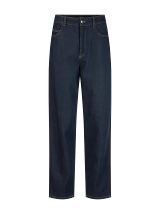 Marc Cain Collections - Jeans FEURA mit Zierelement vintage indigo - Gr. - 44
