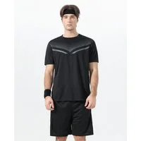 YOUTHUP Sportanzug, Trainingsanzug Herren Set T-Shirt und Kurze Hose Bequeme Passform