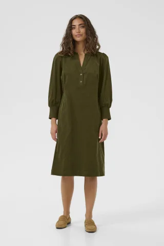 Kleid CUrhaena Casual fit olive