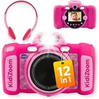 Vtech® KidiZoom Duo FX pink Kinderkamera (inkluisve Kopfhörer)
