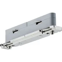 Paulmann Schienensystem-Verbinder URail Linienverbinder 70x11mm max. 1000W Silber für alle Farben, (1-tlg)