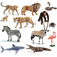 Schleich® Spielfigur Tierfiguren - Afrika-Set