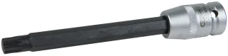 KS Tools 1/2" Bit-Stecknuss für Vielzahn (XZN®)-Schrauben M10, Länge 140 mm, phosphatiert - 911.4539