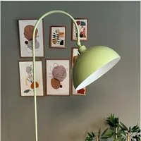Bamyum Stehlampe Moderne Stehlampe aus Metall mit E27, verstellbarer Lampenschirm, ohne Leuchtmittel, E27, verstellbarer Lampenschirm, Stehluchte mit Ablage