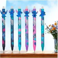Legami Gelroller 5er Set Gelschreiber Disney Stitch Stifte löchbar M 0,7mm, (5-tlg)