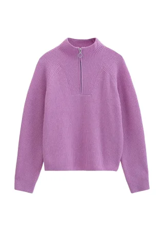 Marc OPolo DENIM - Merino-Troyer regular Smoky Grape - Gr. - S