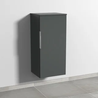 Sanipa 3way Mittelschrank mit 1 Tür, Anthrazit-Matt, UM12322 UM12322