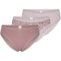 sloggi Midislip 3er Pack GO Crush (Spar-Set, 3-St) Slip - Baumwolle - Atmungsaktiv - Komfortabel und atmungsaktiv