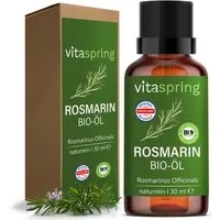 vitaspring Haaröl Rosmarinöl Apothekenqualität für Haare 100% Bio naturrein Rosmarinöl, 100% reines und ätherisches Öl