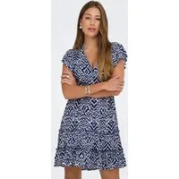 ONLY Minikleid ONLCLAUDETTE LIFE SS MINI DRESS WVN NOOS Sommerkleid