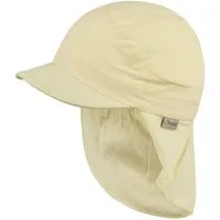 Sterntaler® Schirmmütze UV-Schutz 50+ Schirmmütze mit Nackenschutz Basic (1-St) Kindermütze mit Schirm aus UV-Popeline unifarben