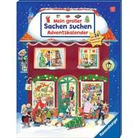 Mein großer Sachen suchen Adventskalender, Lernbuch