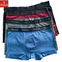 DDOnlineShop Boxershorts Herren Retroshorts Unterhosen aus Baumwolle (Packung,Set,Spar-Set, 6-St., 6er-Pack) Premium Qualität A4476