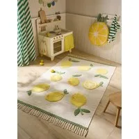 benuta Kinderteppich Alma, rechteckig, Höhe: 11 mm, Kunstfaser, Berber, Ethno-Style, Wohnzimmer
