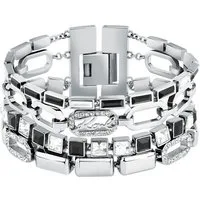 KARL LAGERFELD Armband Karl Lagerfeld Damen-Armband Edelstahl 9 Kristall