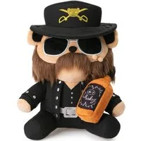 Corimori Kuscheltier 25cm, Motörhead Lemmy Kilmister (Geschenk, Packung, Geschenk), Merchandise, Fan-Artikel, Motörhead, Lemmy Kilmister Plüschtier