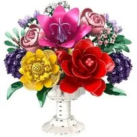 Woma WOMA Blumenstrauß mit Vase Bausteine W99143 Spielbausteine