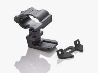 Lampenadapter-Komplettsystem | German-Fire-Tech | Adapter für Feuerwehrhelme | Bullard H1500 H3000 | Steckzunge für UltraLux Parat UK-Lampen