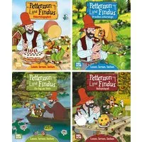 Nelson Mini-Bücher: 4er Pettersson und Findus 1-4 / diverse
