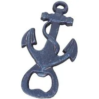 Deko-Impression Flaschenöffner Flaschenöffner Kapselheber Anker schweres Gusseisen maritimes Geschenk (1-tlg)