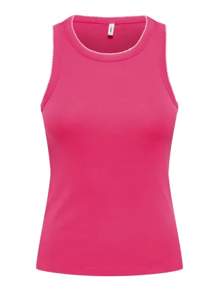 ONLY - ONLALLY S/L TANK TOP JRS Raspberry - Gr. - XS