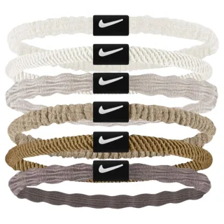 Nike - "Flex" Haarband (6er-Pack) (Weiß/Grau/Braun/Beige)