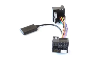 Bluetooth Aux In Audio Adapter A2DP Kabel Interface für VW RCD 510 / RNS 510 und Skoda Columbus