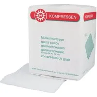 Nobamed Erste-Hilfe-Set Mullkompressen 8-fach unsteril 100 Stück