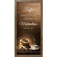 Bönninghoff Bild mit Rahmen, Kaffee, Kaffee Bilder, Sprüche, Sprüche & Texte (1 St)