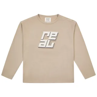 STACCATO - Kn.-Shirt, oversized taupe - Gr. - 164