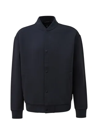 qs - Sweatshirt Jacke blau - Gr. - S