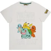 POKÉMON T-Shirt Pokemon T-Shirt Jungen Mädchen Shirt mit Pikachu Design