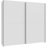 FORTE Schwebetürenschrank 2 Schiebetüren, Made in Europe, stabil und zeitlos (5 Breiten: 120 -200cm, Höhe ca. 190cm) in verschiedenen Farben und Breiten
