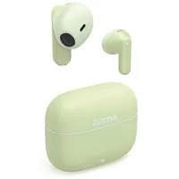 Hama Bluetooth Kopfhörer mit Mikrofon (True Wireless Headset, TWS Earbuds) In-Ear-Kopfhörer (Google Assistant, Siri)