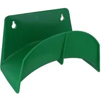 Triuso Schlauchhalterung Schlauchhalter schlagfest, (aus schlagfestem Kunststoff, verstärkte Aufhängeösen, Schlauchaufnahme ca. 25 m (1/2"-Schlauch)