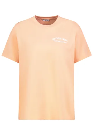 Authentic Style - RE9CIFQtU2hpcnQgUHJpbnQg sunny peach - Gr. - S
