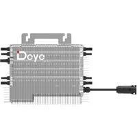 SUNNIVA Wechselrichter DEYE Mikro-Wechselrichter 1600 W SUN-M160G4-EU-Q0, (für Mini-PV Solaranlage Balkonkraftwerk, IP67 wetterfest, 4 MPPT, WIFI, Micro Inverter)
