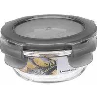 LOCK & LOCK Teedose Box "Boroseal" 0,13 l rund Ø 10 x 5 cm, transparent, Glas